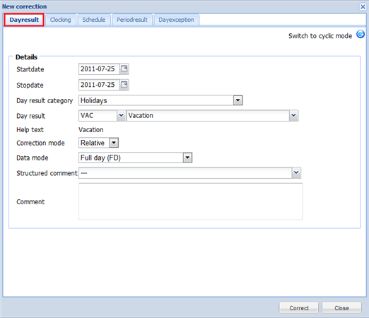 Popup absences request_English