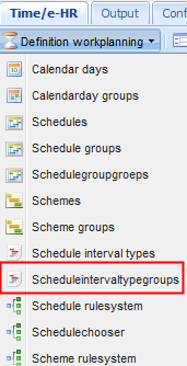 Day schedule interval type groups_English