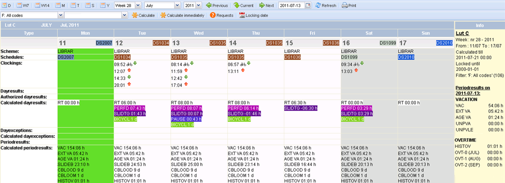 Calendar Menu Choice_English