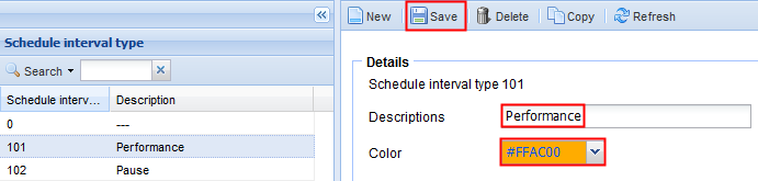 Day schedule interval type_English