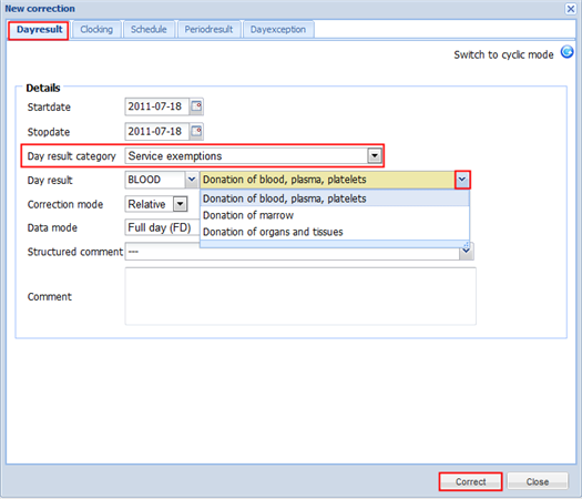 Day result category example 2_English