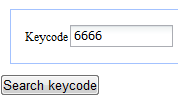 General > Employees > Search keycode