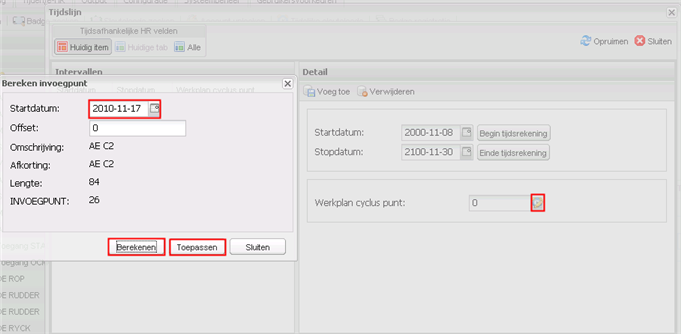 Workplan Cyclus point example 4