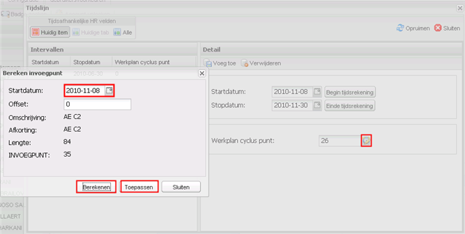 Workplan cycluspoint example 1