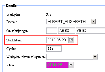 Details workplan