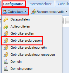 User role groups