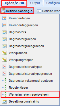 Workplan rule system